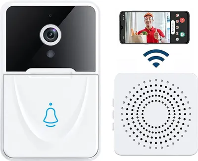Produktbild von Türklingel Intelligente Türklingel für zu Hause, Zwei-Wege-Gespräch