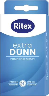Produktbild von Ritex Extra Dünn Kondome 16 Stück für ein besonders natürliches Gefühl