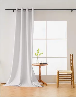 Produktbild von Weißer Vorhang OXFORD 140 x 250 cm, Aufhängung: Plisseeband