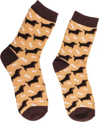 Produktbild von Socken für Hundeliebhaber - Dackel Hund - Größe 36-42