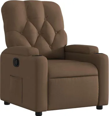 Produktbild von vidaXL Relaxsessel Braun Stoff