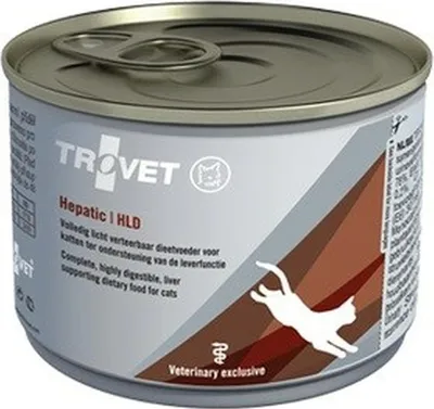 Produktbild von Comida para gato Trovet Hepatic HLD Huhn 200 g