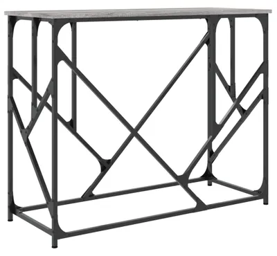 Obrázok produktu pre vidaXL Konzolový stolík Grey Sonoma 100x40x80 cm Drevo Materiál