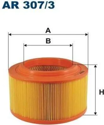 Zdjęcie produktu dla Filtr powietrza FILTRON AR 307/3