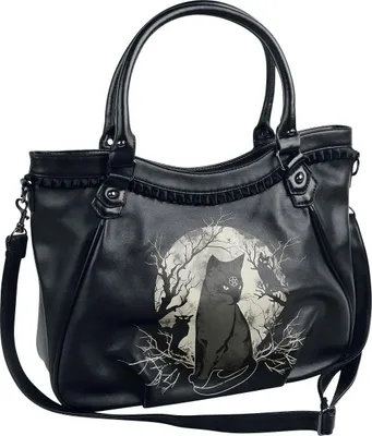 Produktbild von Banned Alternative Handtasche Damen Hecate In Full Moon schwarz/weiß Standard