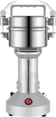 Immagine prodotto di Mulino elettrico per cereali - Mulino per erbe - Per spezie, cereali, erbe e alimenti secchi - Acciaio inox - 100 g