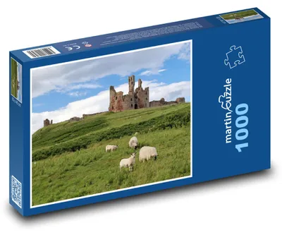 Zdjęcie produktu dla Puzzle 1000 Zamek Dunstanburgh - martinpuzzle