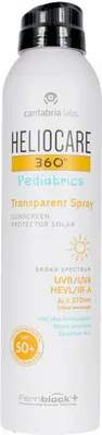 Produktbild von Heliocare Spray Heliocare 360° Pediatrics Atopic Transparent Spray SPF50