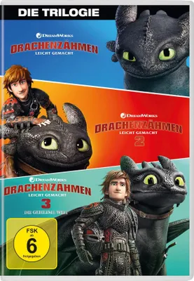 Produktbild von Drachenzähmen leicht gemacht  1-3 (DVD) 3Disc, Dreamworks
