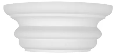 Produktbild von Säulen und Halbsäulen rund kanneliert Stuck Auswahl 180mm N3318
