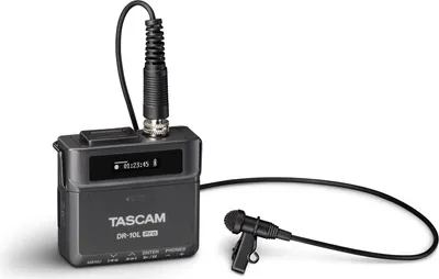 Zdjęcie produktu dla Tascam DR-10L Pro - digital recorder with lavalier microphone