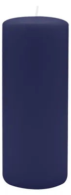 Produktbild von Stumpenkerzen 200 x  Ø 90 mm, Nachtblau Dunkelblau, 2 Stück