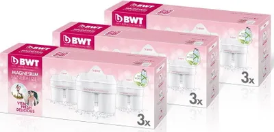 Obrázek produktu pro BWT Filtr do filtrační konvice magnesium 9 ks