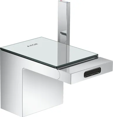 Immagine prodotto di hansgrohe AXOR MyEdition Mitigeur monocommande de bidet avec garniture de vidage push-open, 47210000, 47210000