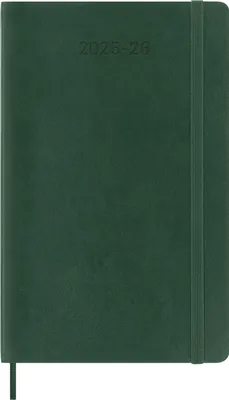 Produktbild von Moleskine 18 Monate Wochen Notizk. 25/26 A5 1W=1S Kt Myrte