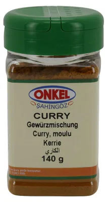 Produktbild von Gewürzmischung Onkel Curry | Gewürz | Currymischung | 140 g