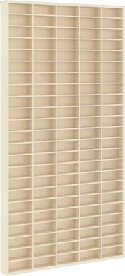 Image de Vitrine Murale Beige 50 x 4,5 x 96 cm Bois d'ingénierie
