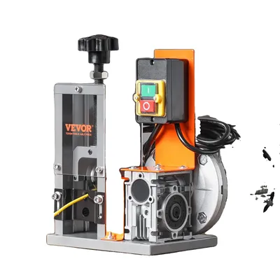 Zdjęcie produktu dla Elektryczny stripper do kabli, obiera kable 15-25 mm, moc 180 W, pomarańczowy/czarny