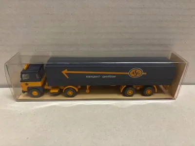 Produktbild von Wiking LKW Scania 111 Pritschen-SZ ASG lagring 043304