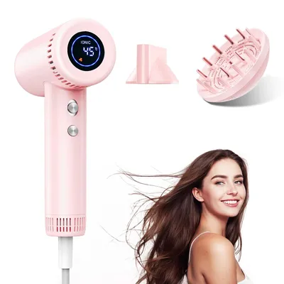 Produktbild von Haartrockner YK903, 1500 W, 160.000 U/min, Ionenfunktion, Heiß-/Kaltluft, Temperaturregelung, Diffusor