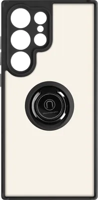 Produktbild von Avizar, Schutzhülle mit Ring-Halterung für Samsung Galaxy S23 Ultra, Schwarz