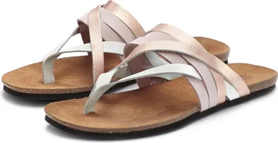 Produktbild von LASCANA Zehentrenner Sommerschuh, offener Schuh, Pantolette, Sandale, rosé Größe 36
