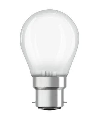 Produktbild von OSRAM HOMELIGHTING 4058075437104 LED (monochrome) EEC E (A - G) B22d Pear shape 4 W = 40 W Warm white (Ø x L) 45 mm x 76 mm 1 pc(s)