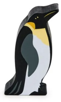 Produktbild von Figur „Königspinguin“ aus hochwertigem Holz – King Penguin –