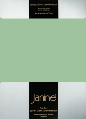 Produktbild von Janine JERSEY Spannbetttuch 5007 Farbe lind Größe 140/160x200cm