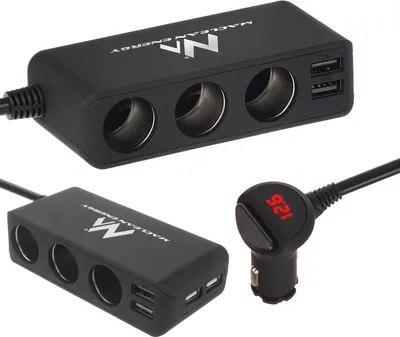 Produktbild von Adapter rozgałęziacza do zapalniczki samochodowej Maclean MCE117 2 USB samochodowy