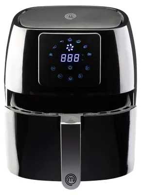 Heißluftfritteuse 4,5 L, 1400 W, digitales Touchscreen, 7 Programme, 80-200 °C