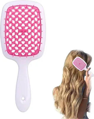 Produktbild von Famanu Entwirrungsbürste für lockiges Haar - Ideal gegen Knoten und Verfilzungen