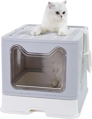 Produktbild von Famanu Katzenklo selbstreinigend - Grau