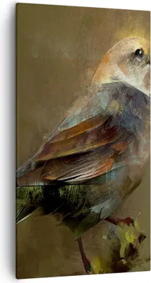 Produktbild von Bild auf Leinwand - Leinwandbild - Vogel Natur - 55x100cm - Wand Bild - Wanddeko - Wandbilder - Leinwanddruck - Bilder - Kunstdruck - Wanddekoration - Leinwand bilder - Wandkunst - PA55x100-3924