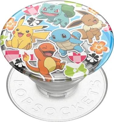 Produktbild von Popsockets 2 Pokemon Multi Transparent 112697 Telefon-Halter und Stand - Lizenz