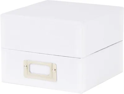 Produktbild von HNFD Fotobox Sawala Leinen weiß 10x15 cm