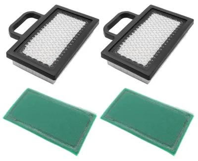Produktbild von 2x Trade-Shop Luftfilter inkl. Vorfilter kompatibel mit Briggs & Stratton 499476S, 5063A, 5063B, 5063D, 5063H, 5063K, 5063W, 5069, 5069D, 5069H, 5069K
