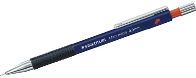Produktbild von Staedtler Mars micro 775 0.9mm, 0,9 mm, B, Schwarz, Blau, Orange, Schwarz, Metall, 0,9 m