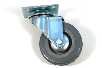 Produktbild von Möbelrolle Lenkrolle Bockrolle Industrierolle Transportrolle ohne Bremse, 75mm - 2 Stück