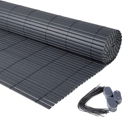 Immagine prodotto di Frangivento per balconi - idrorepellente e robusto - privacy e protezione - antracite - 1,2 x 15 m
