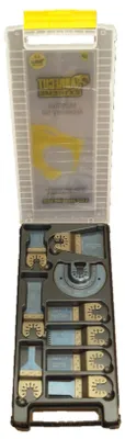 Multitool-Sägeblatt-Set, 18 Klingen, Schnellwechsel, für Holz & Metall