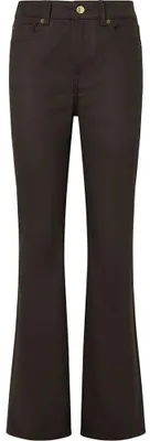 Imagen del producto de Pantalones vaqueros de corte flare, modelo "Coated" de la marca Hw