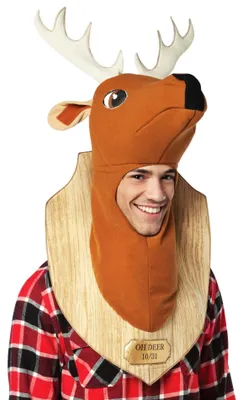 Produktbild von Wandtrophäe Hirschgeweih Fasching Karnevalskostüm