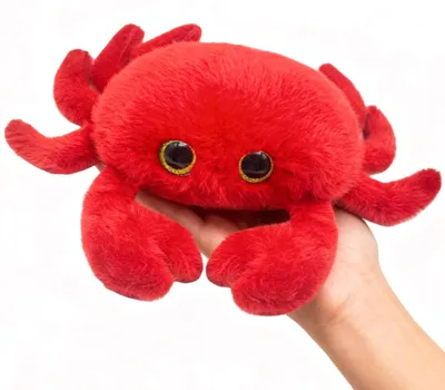 Produktbild von Solidchoice – Plüschtier, Krabbenform, 26 cm
