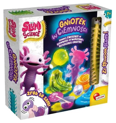 Zdjęcie produktu dla Gniotek Slumi Science świecący w ciemności