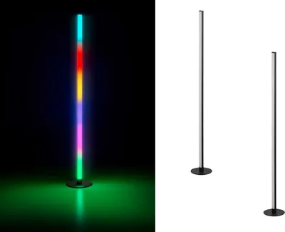 Produktbild von Kleine LED Stehlampen dimmbar, indirekte PC & Gaming Beleuchtung Wohnzimmer Ecke