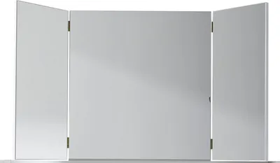 Immagine prodotto di trendteam armadio specchio Amanda toilette bianco melamina/vetro specchio 100 x 67 x 15 cm