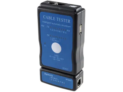 Produktbild von ChiliTec CAT.5 / CAT.6 + USB Leitungstester Netzwerk-Kabeltester für RJ45