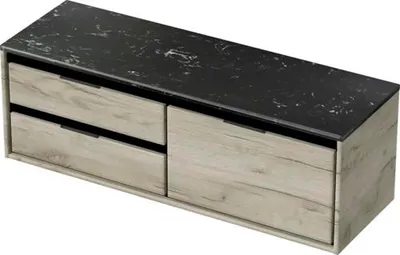 Obrázek produktu pro Koupelnová skříňka pod umyvadlo Sanox Loft craft oak 141 x 47 x 46 cm