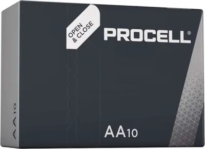 Produktbild von 10 LR6 AA Duracell Procell-Batterien